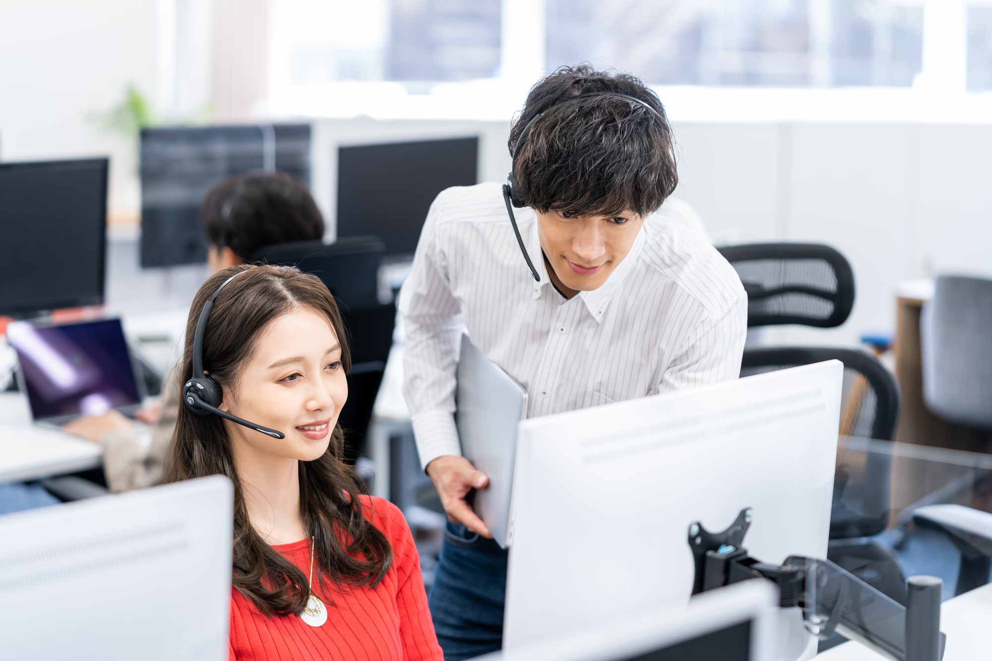 コールセンターにおけるCSRの業務内容